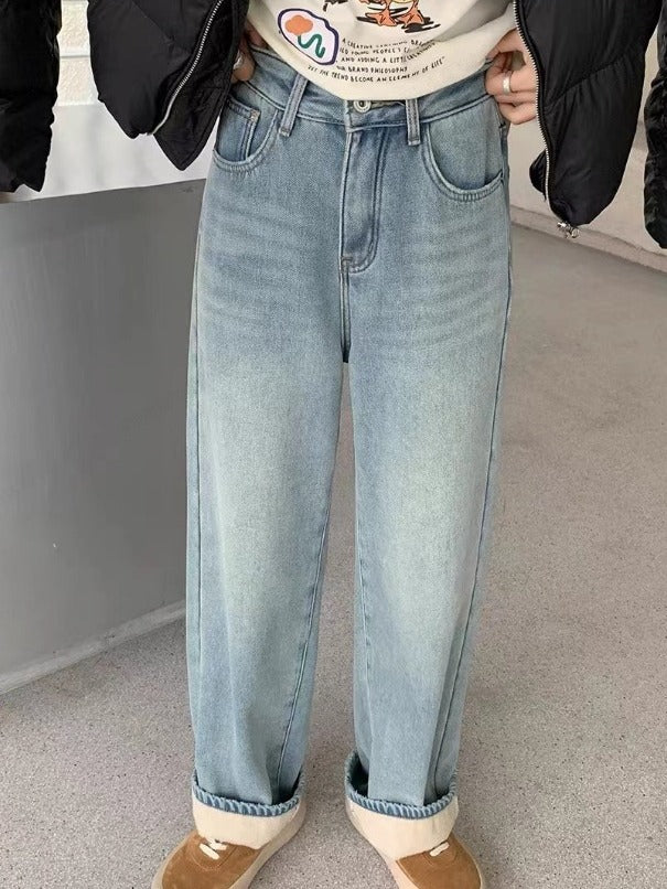 Baggy Retro Hög Midjade