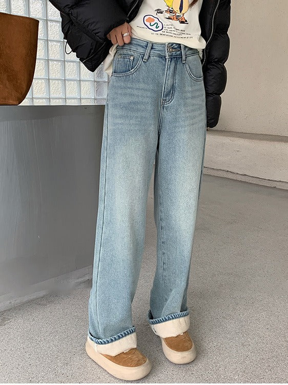 Baggy Retro Hög Midjade