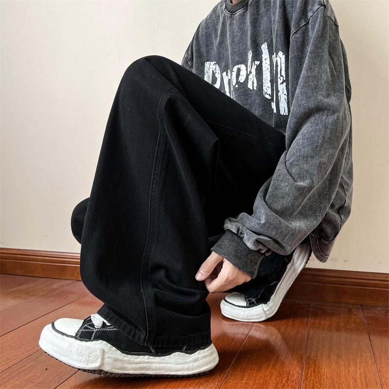 Herr Baggy Straight Jeans