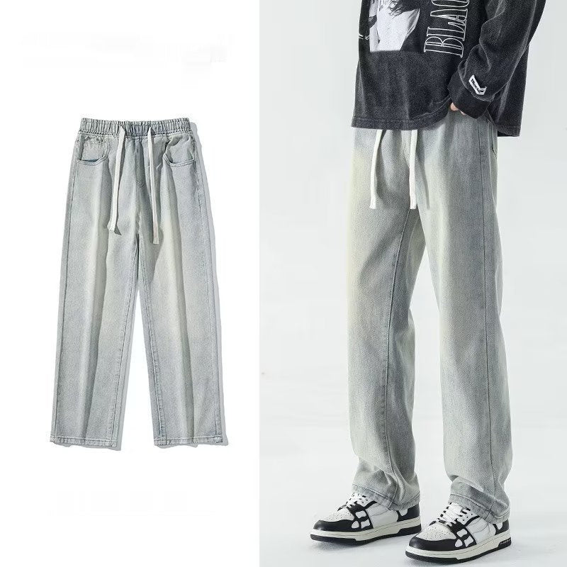 Herr Baggy Japan stil Jeans