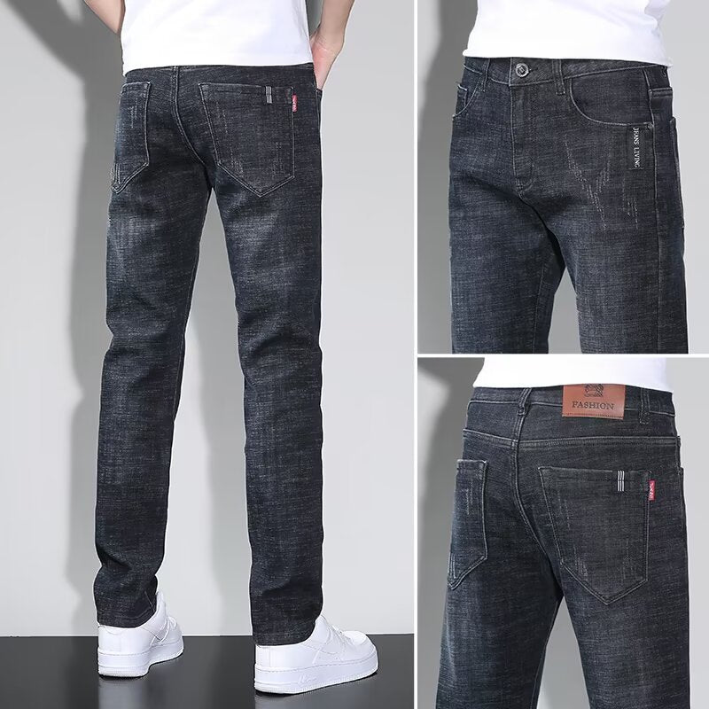 Herr Trendiga Slim Fit Jeans