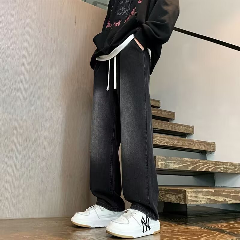 Herr Baggy Japan stil Jeans