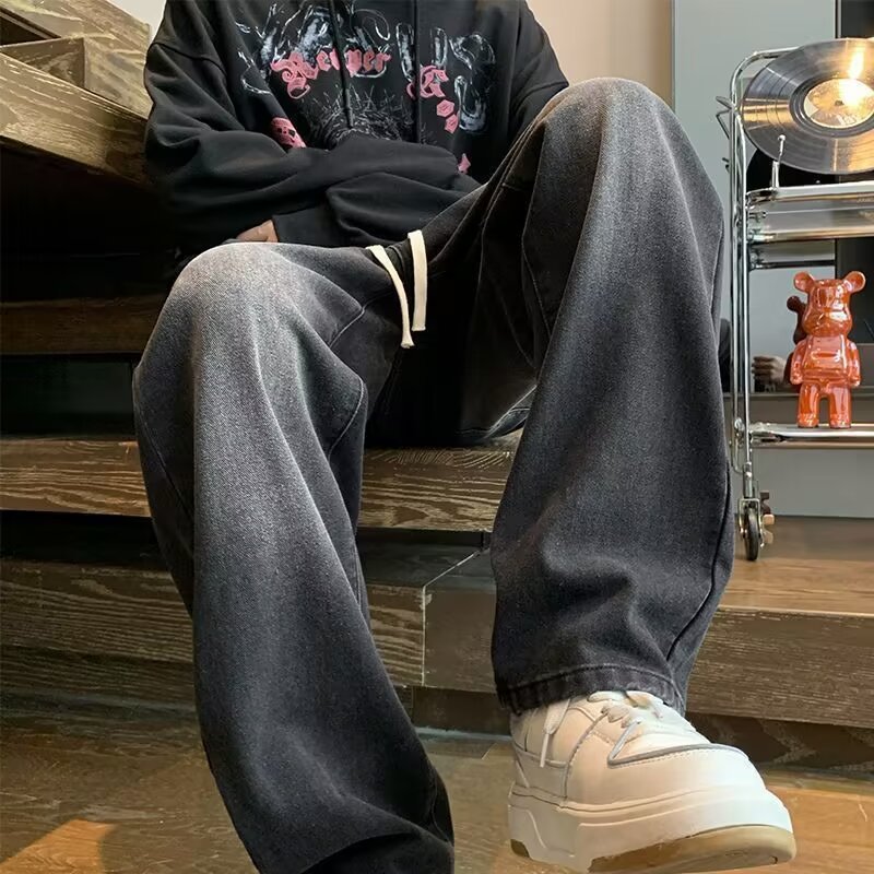 Herr Baggy Japan stil Jeans