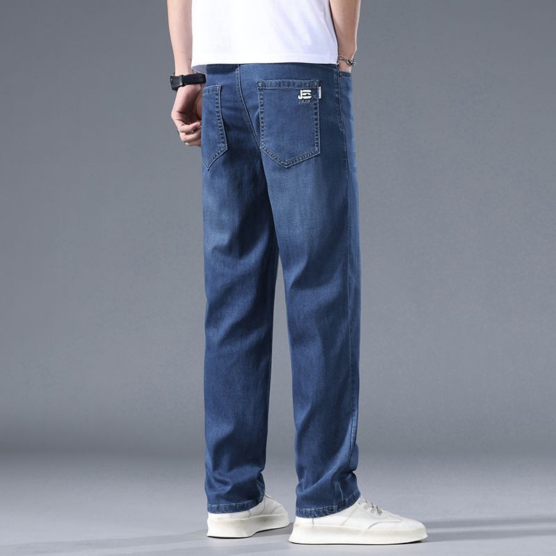 Herr Casual Straight Loose Jeans