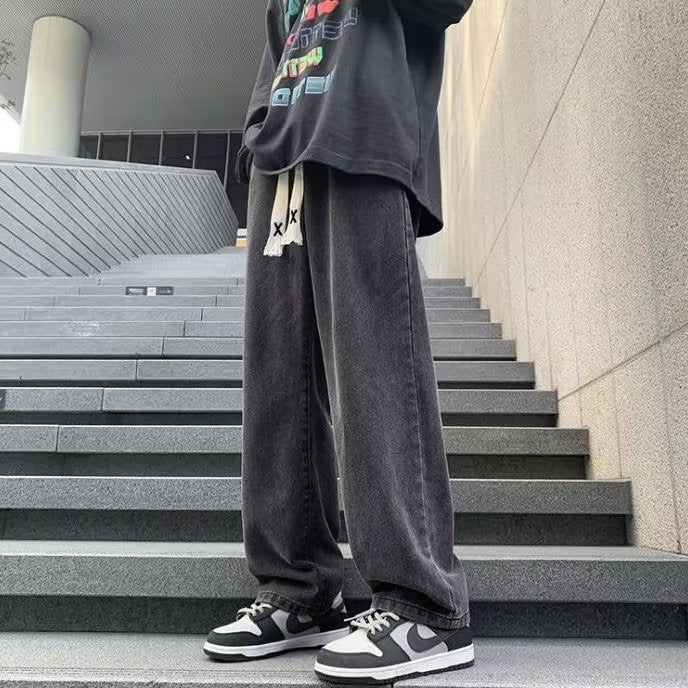 Herr Baggy Japan stil Jeans