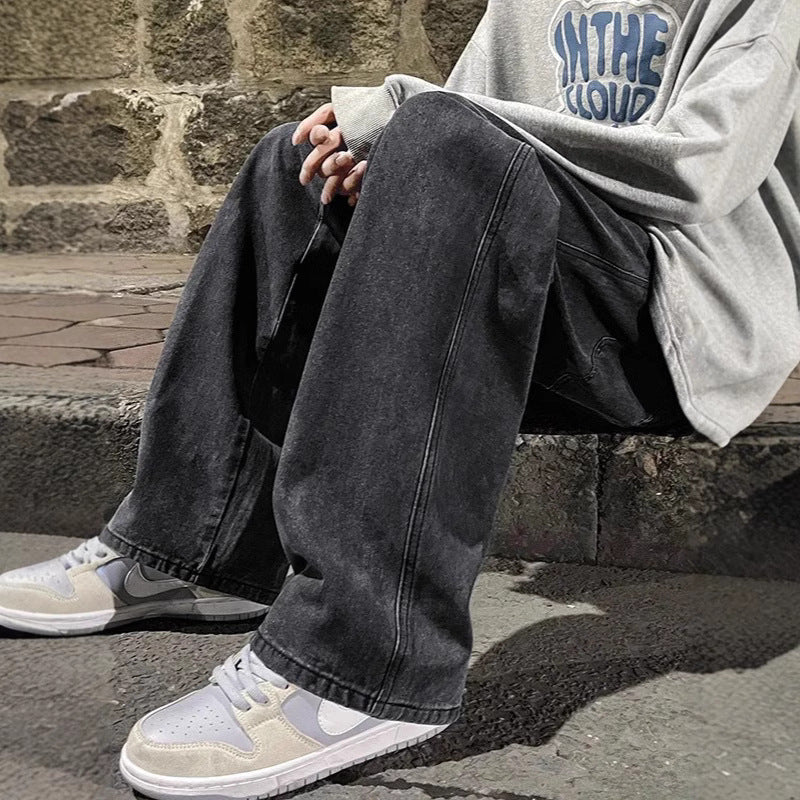 Herr Straight Loose Jeans