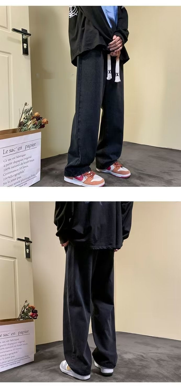 Herr Baggy Japan stil Jeans