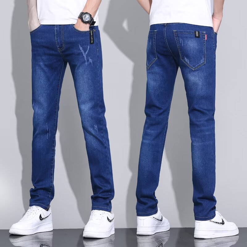 Herr Trendiga Slim Fit Jeans