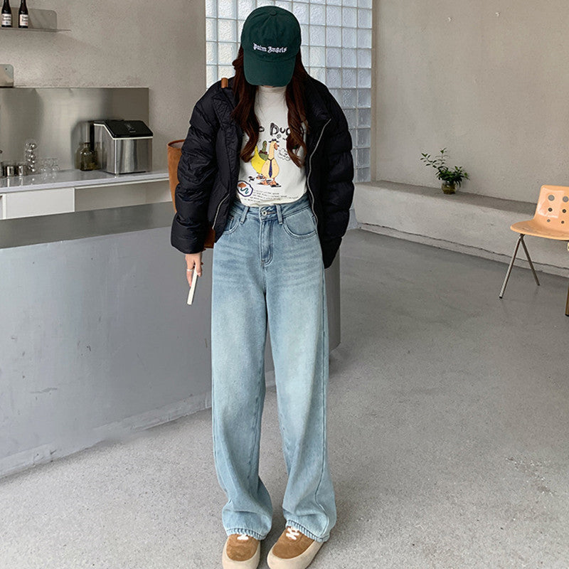 Baggy Retro Hög Midjade