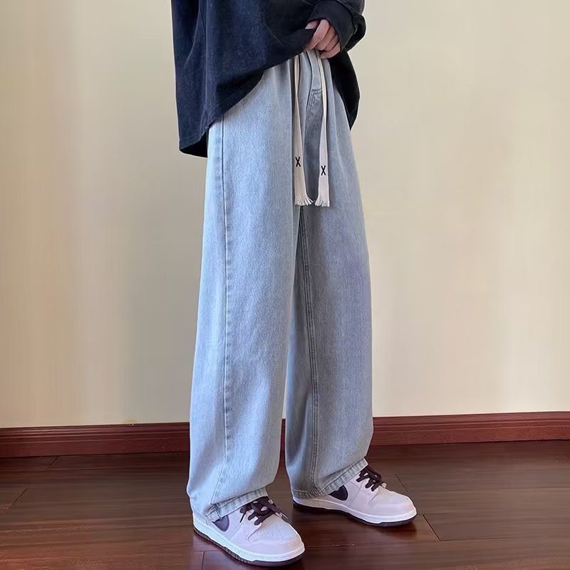 Herr Baggy Japan stil Jeans