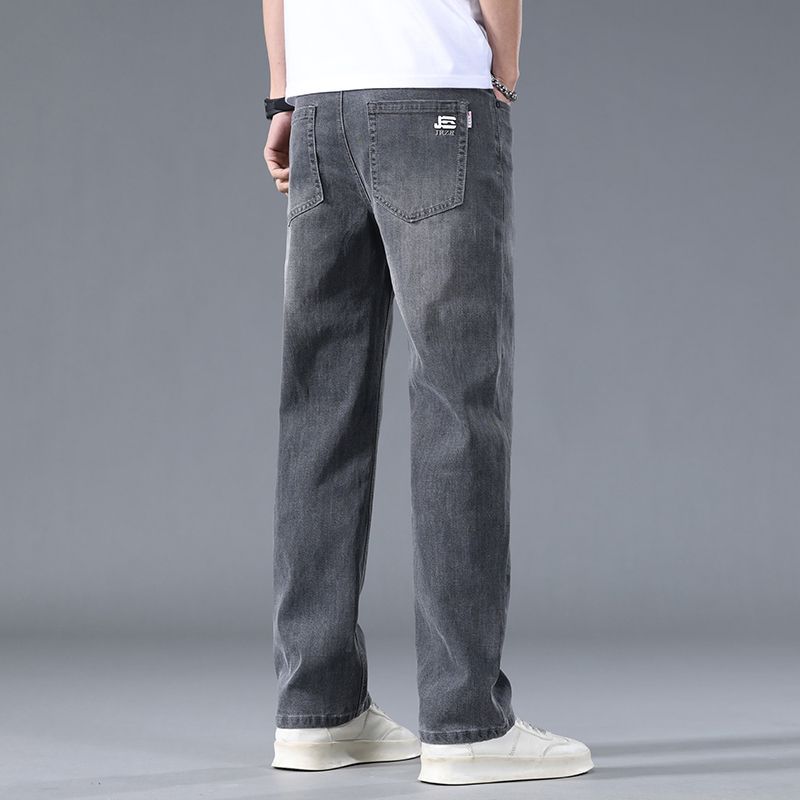 Herr Casual Straight Loose Jeans