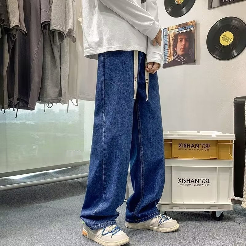 Herr Baggy Japan stil Jeans